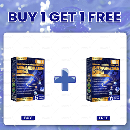 IOWOL ® NIGHT-TIME FAT BURNING PATCHES! ZERO PILLS & ZERO WASTE & ZERO STRUGGLE & 100% RESULTS.