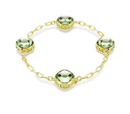 2025 New Hot Selling High-end Design Necklace Pendant Earrings Bracelet Jewelry Set Dopamine Color Scheme Simple and Generous